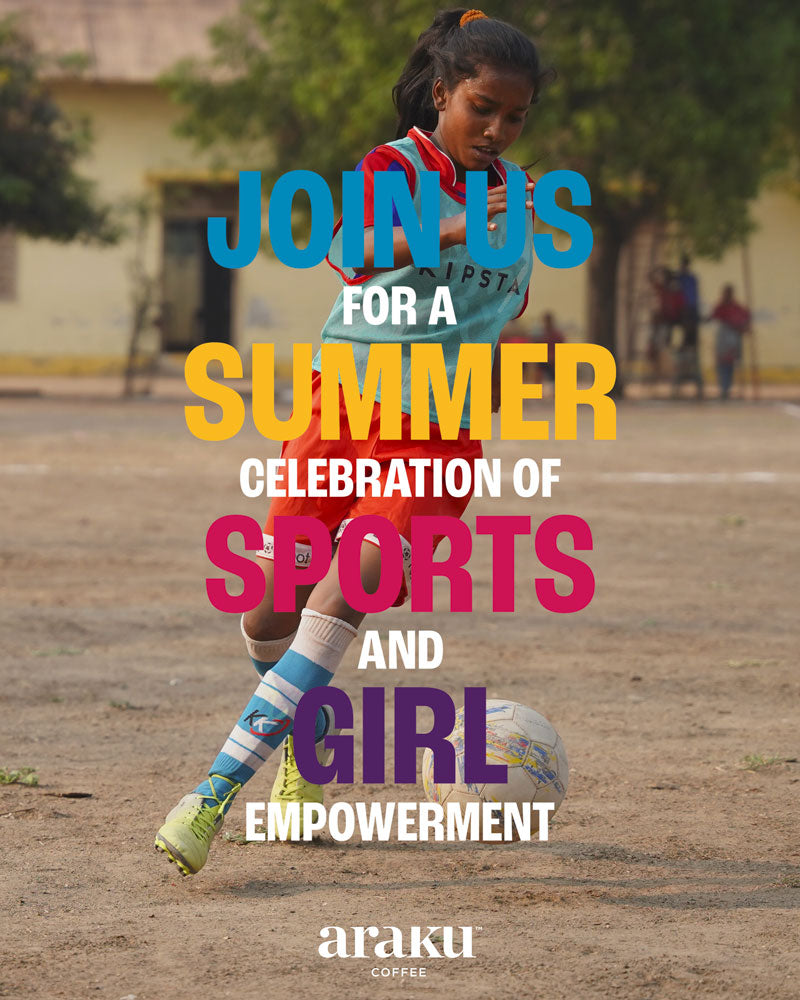 Araku soutient Nanhi Kali qui oeuvre pour l'émancipation des femmes en Inde à travers le sport