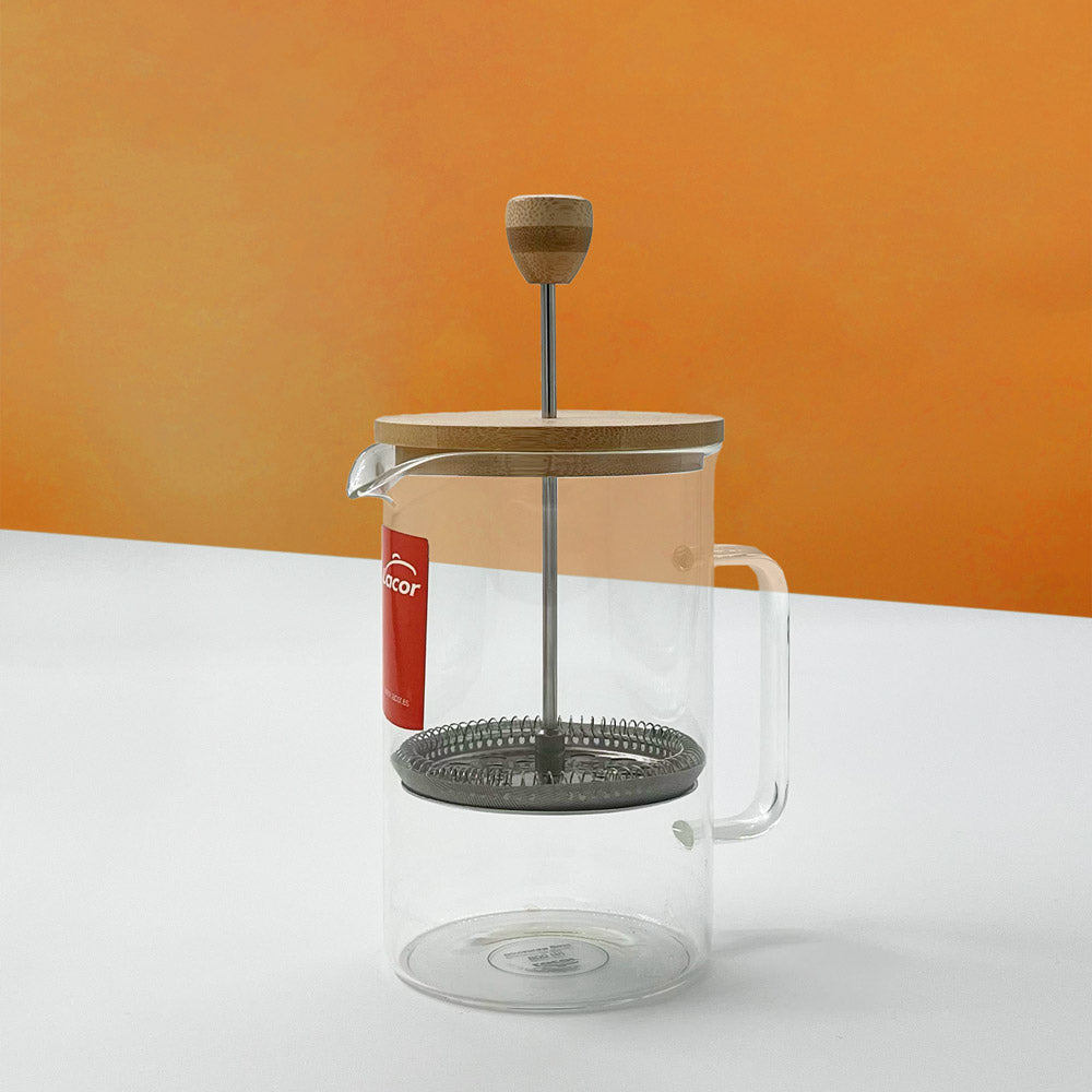 Lacor French press 6 tasses : cafetière à piston