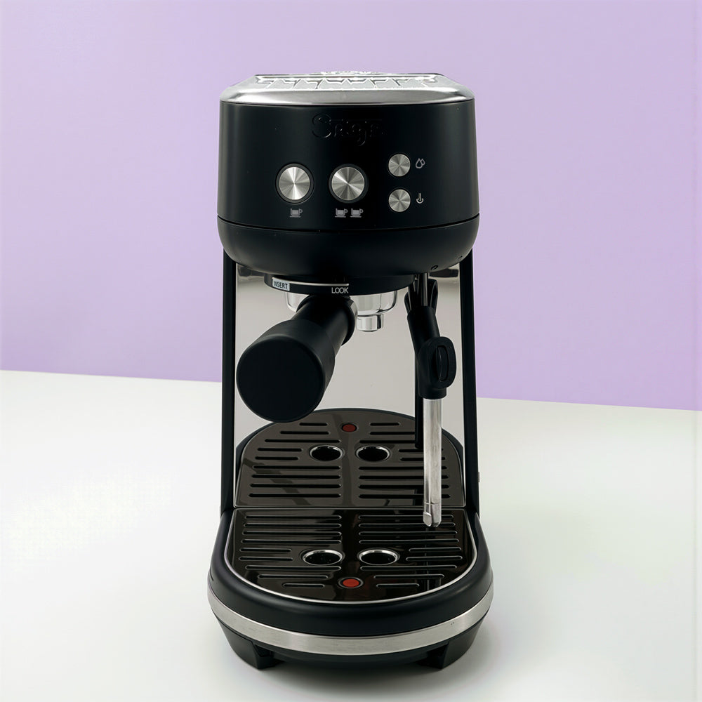 Machine à expresso Sage Bambino BES450 en acier inoxydable, vue de face