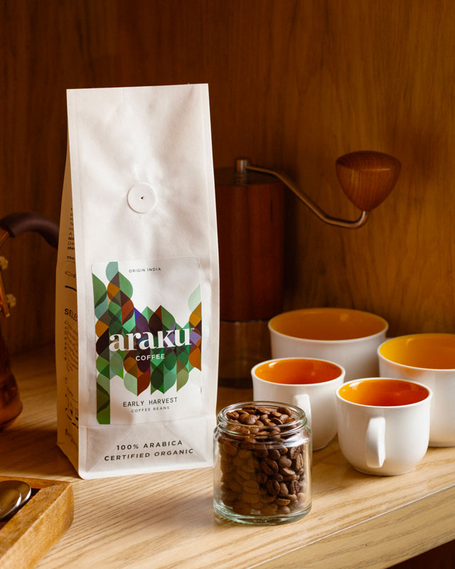 Abonnement café de spécialité Indien en grains ou moulu - Araku Coffee