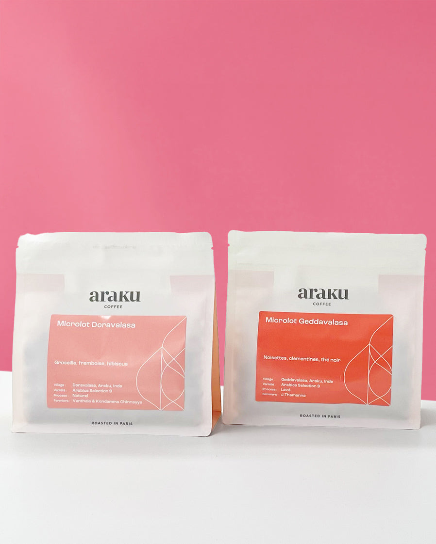 cafés d'exception, bio, de spécialité single origine et indien