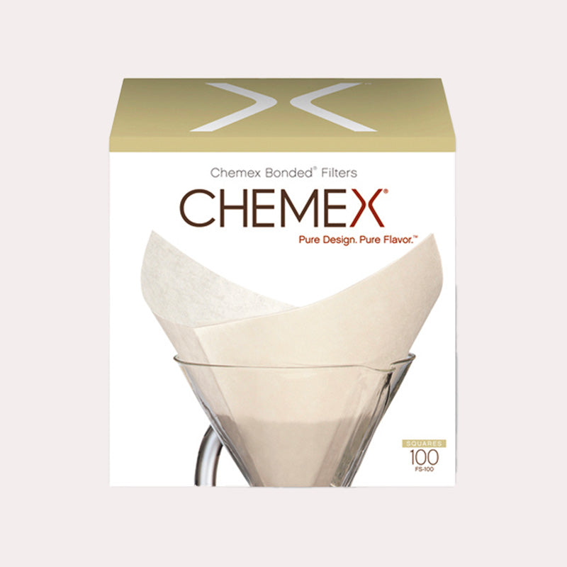 Chemex 6 tasses : 100 filtres à café en papier