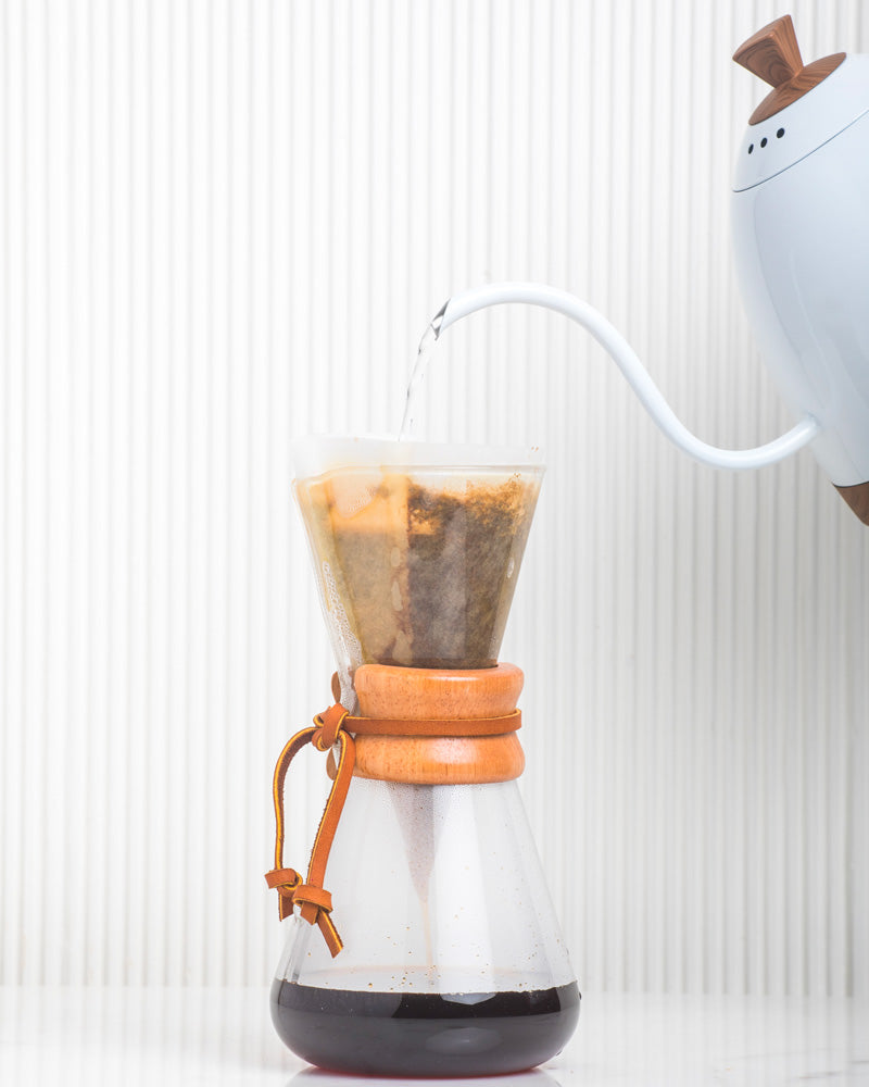 Découvrez notre méthode de préparation de chemex avec du café de spécialité