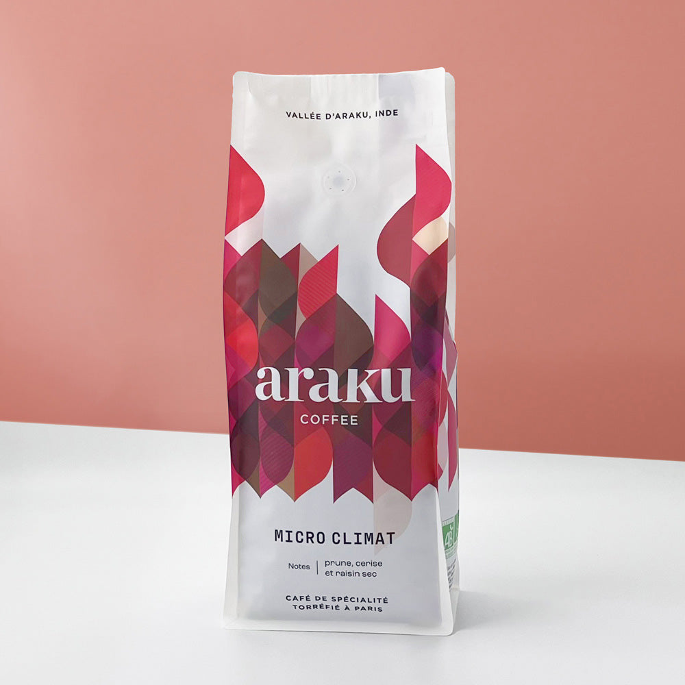 1kg en sachet café de spécialité indien micro climat