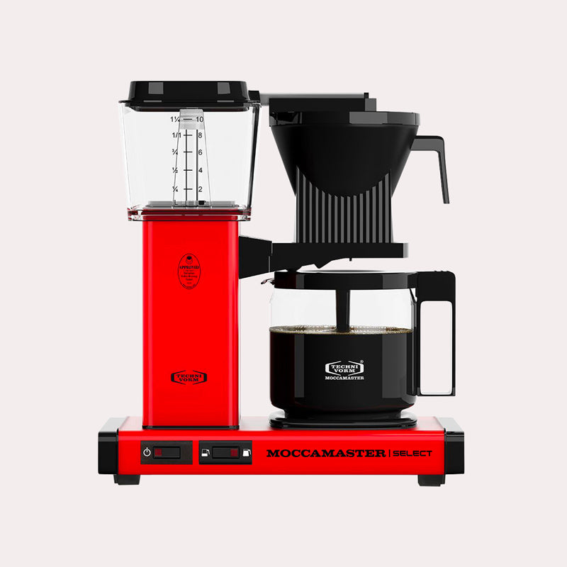 Cafetière à filtre Moccamaster KBG Select rouge