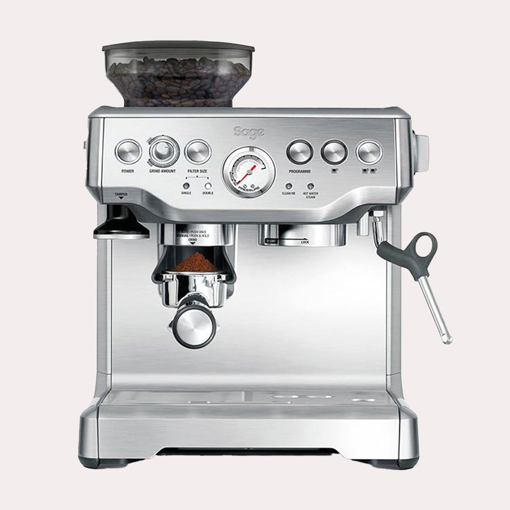 Machine Espresso Broyeur Sage Barista Express Acier - Araku