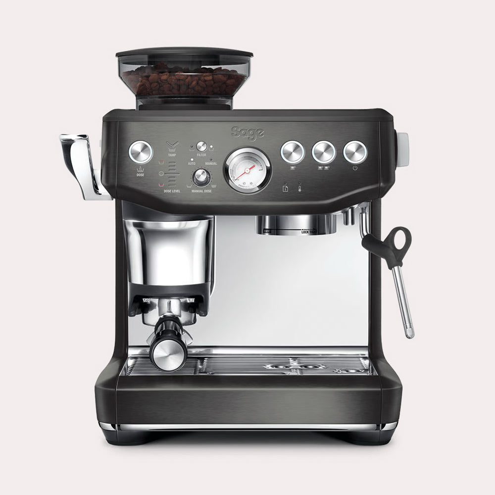 Machine à café : Espresso broyeur Sage Barista Express Impress Acier noir
