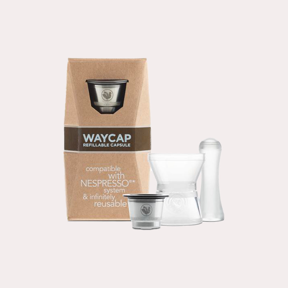 WAYCAP Nespresso Compatible Refillable Capsule Kit