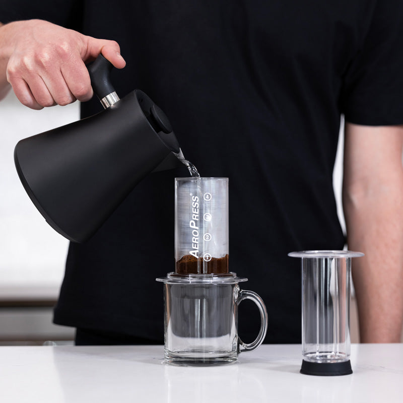 Cafetière nomade : Aéropress Clear