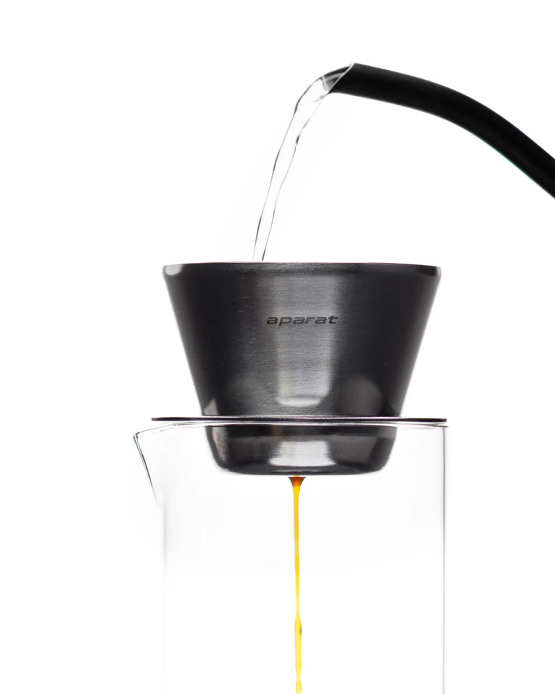 extraction aromatiquement propre de café de spécialité avec le dripper orea O1 steel