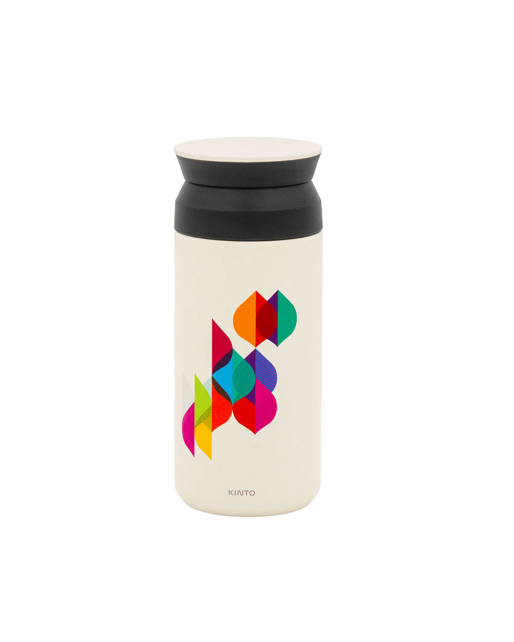 Thermos à café isotherme blanc feuille : Kinto x Araku