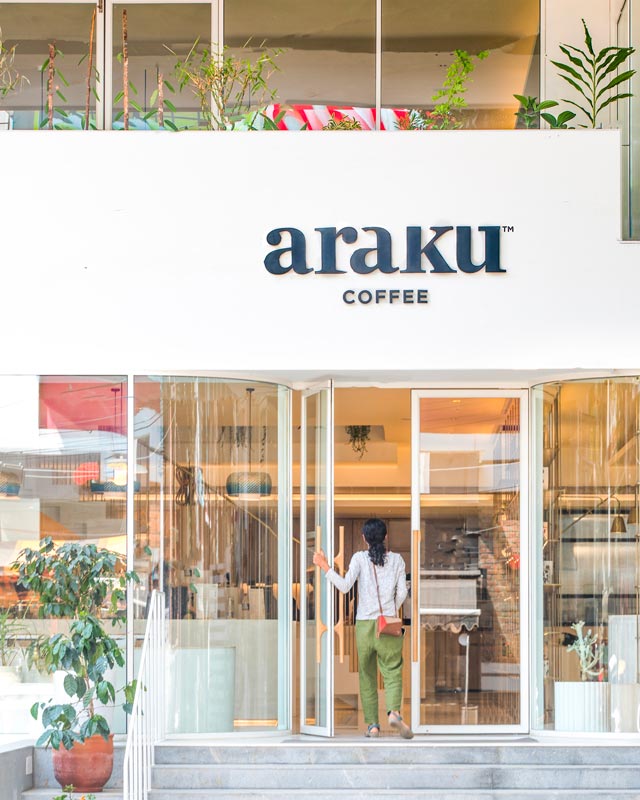 Coffee shop et restaurant araku à Bangalore en Inde