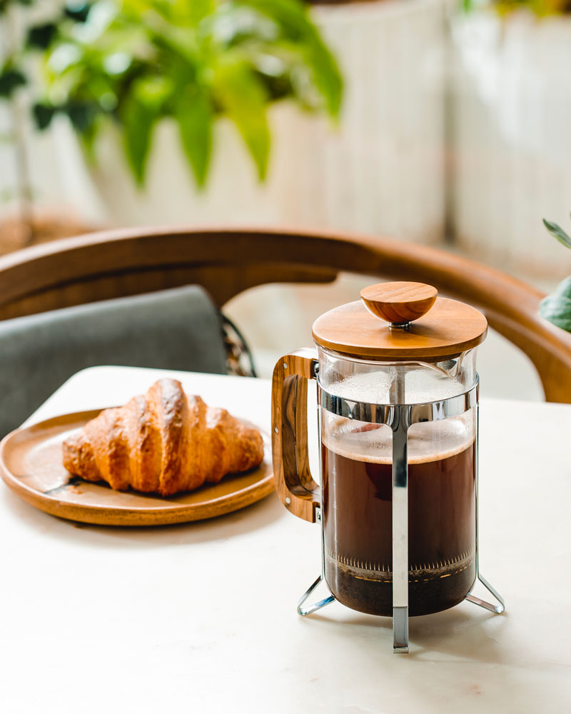 Cafetière à Piston Lacor French Press 6 Tasses - Araku Café