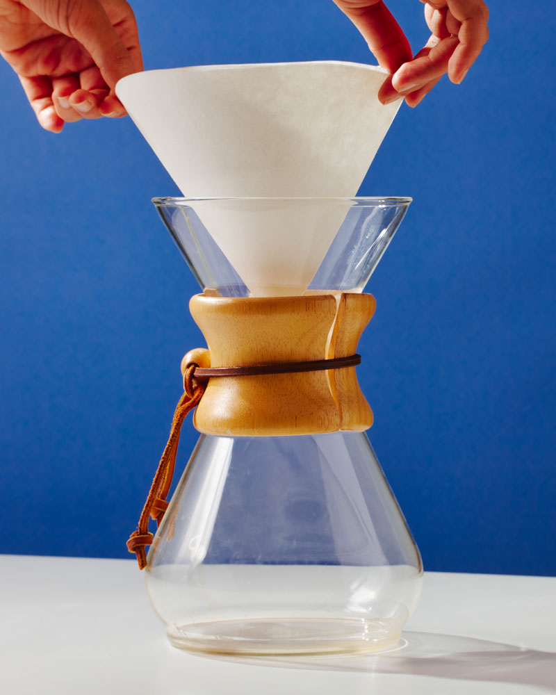 Cafetière filtre manuelle : Chemex 8 tasses