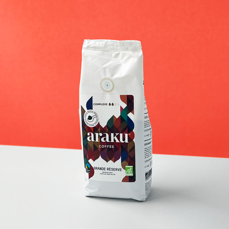 Café Moulu Grande Réserve Sachet 200G - Araku : Café de Spécialité