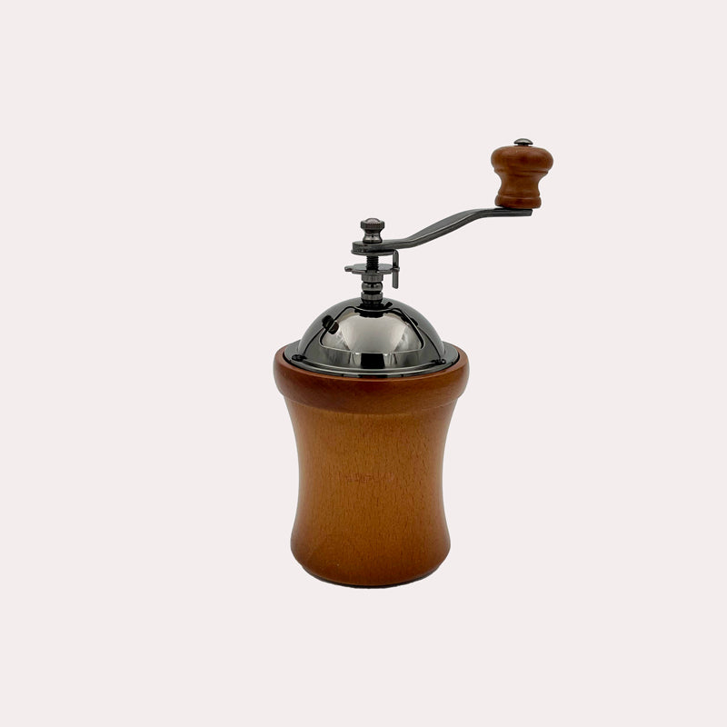 Moulin à café manuel avec réglage réglable - moulin à bavures coniques et  acier inoxydable brossé - moulin à café à bavure pour aéropresse