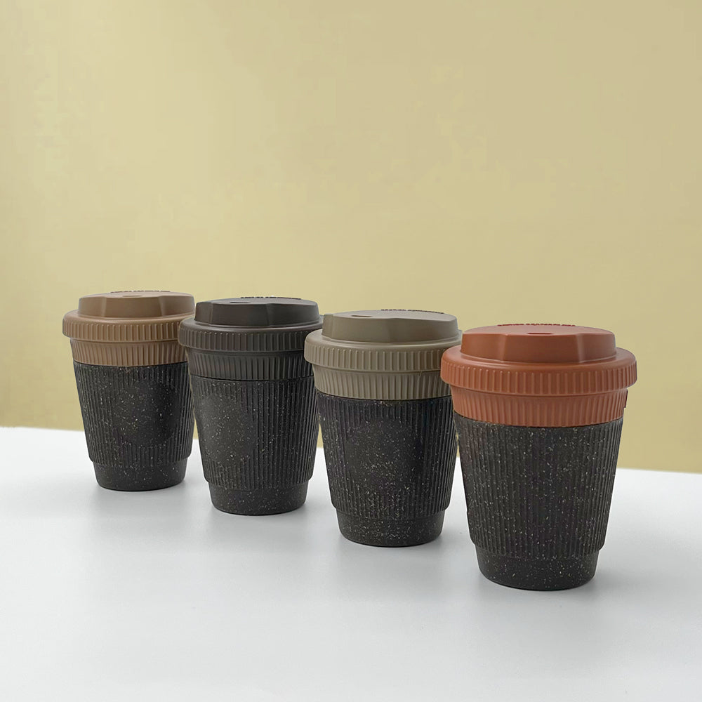 thermos tasse à café en marc de café recyclé - 250ml 