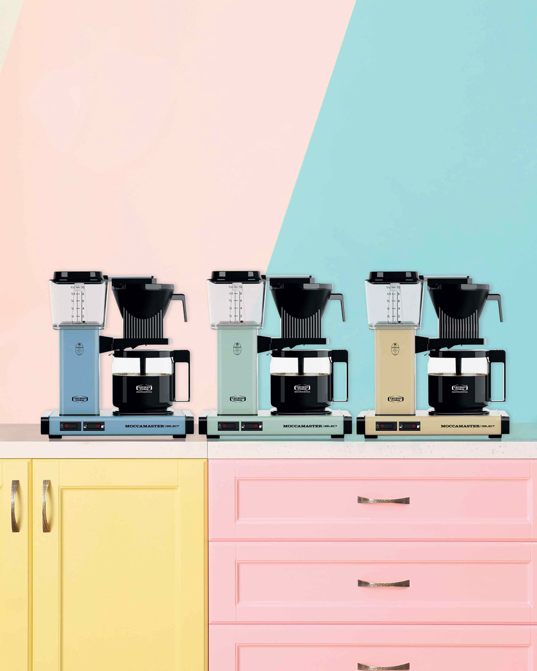Machine à café filtre : Moccamaster KBG Select vert pastel