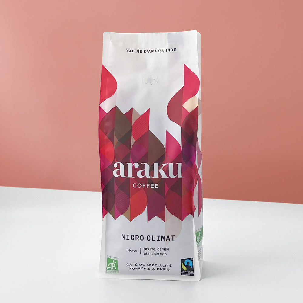 1kg en sachet café de spécialité indien micro climat