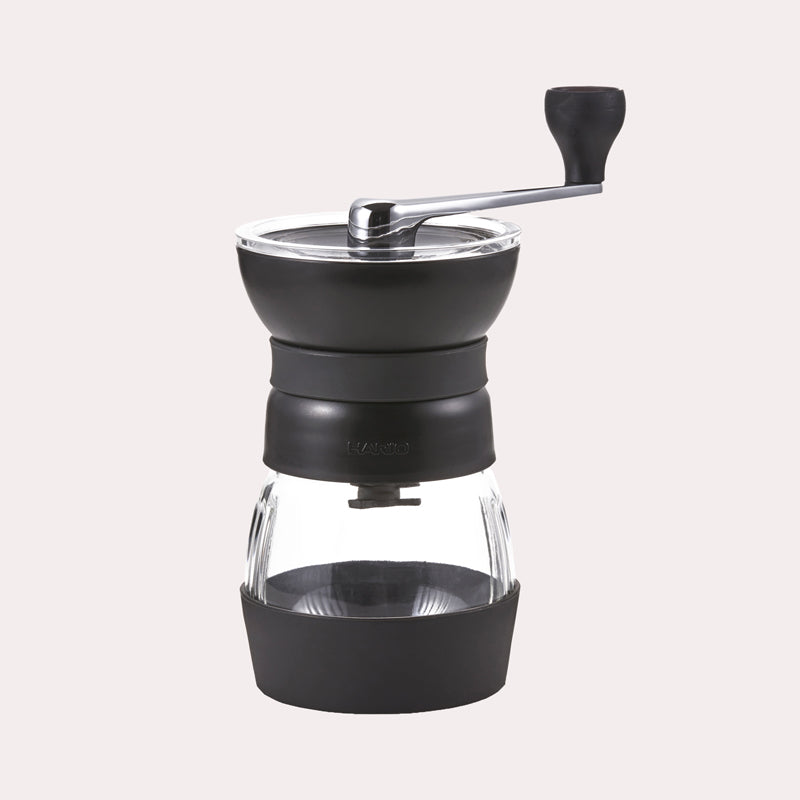 Moulin à café manuel avec réglage réglable - moulin à bavures coniques et  acier inoxydable brossé - moulin à café à bavure pour aéropresse