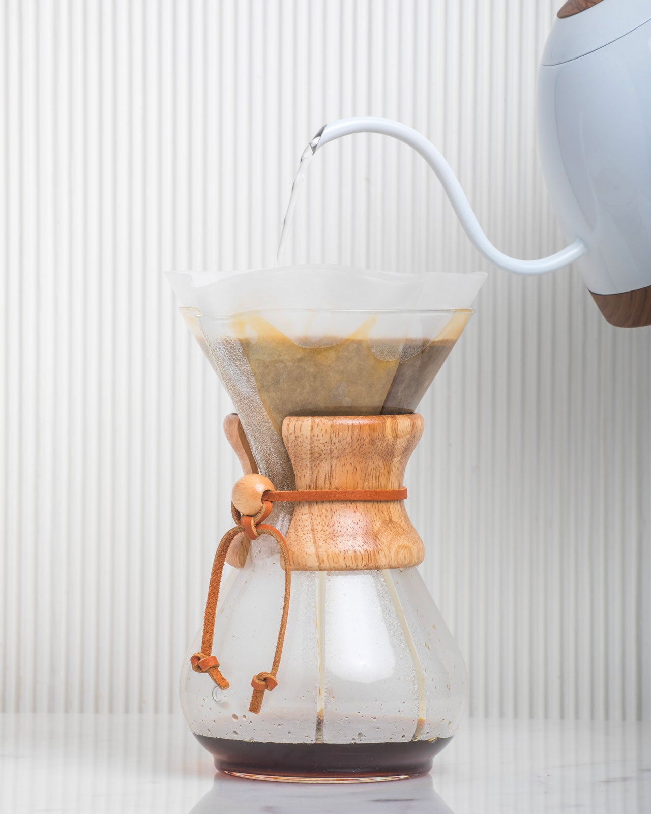 Slow coffee : préparation café Chemex 8 tasses