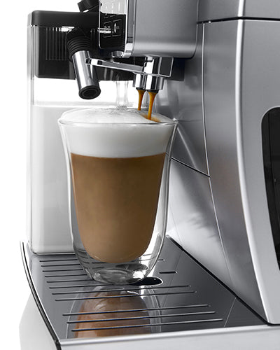 Recette latte macchiato : tasses à café double paroi Delonghi