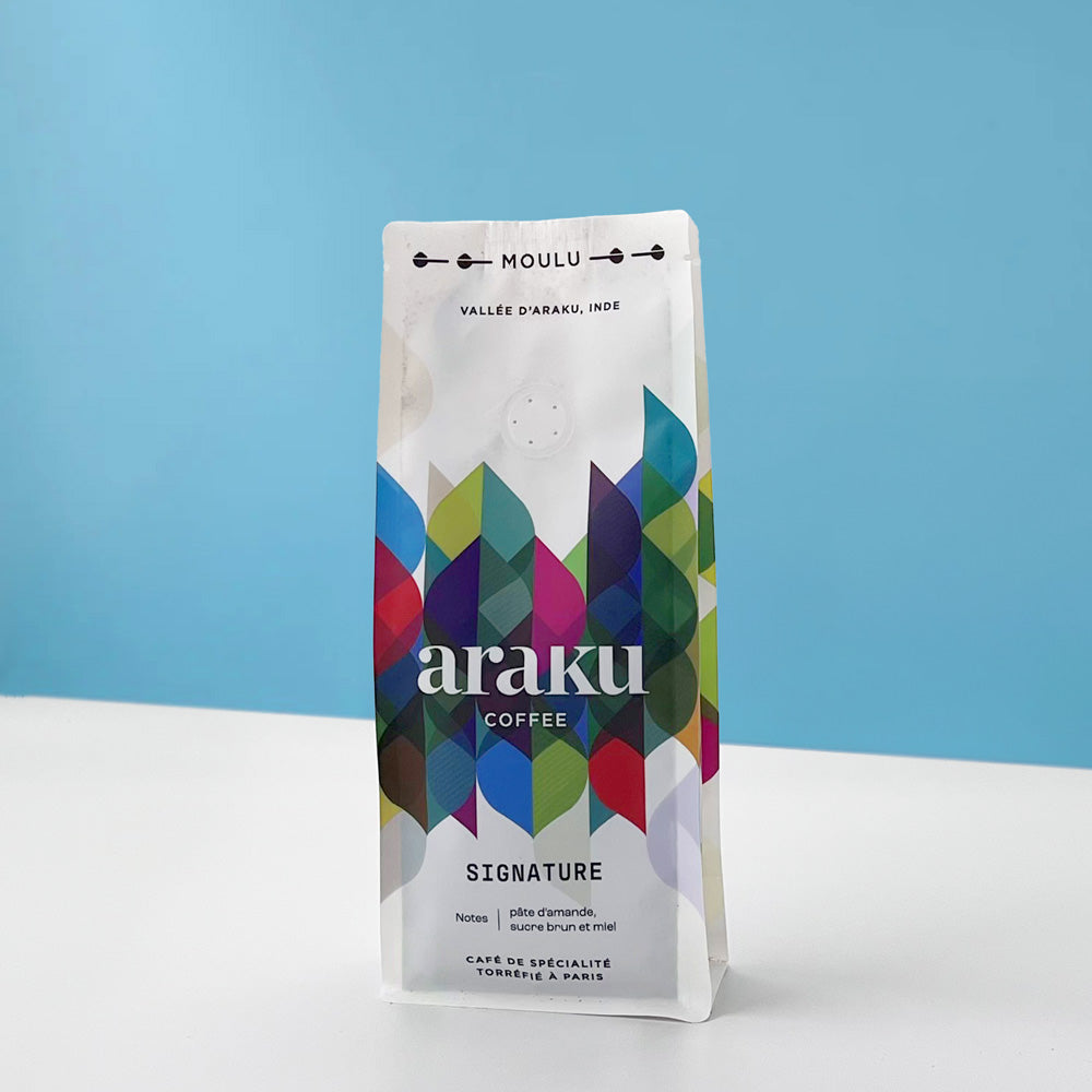 Café de spécialité Signature : café moulu 100% arabica