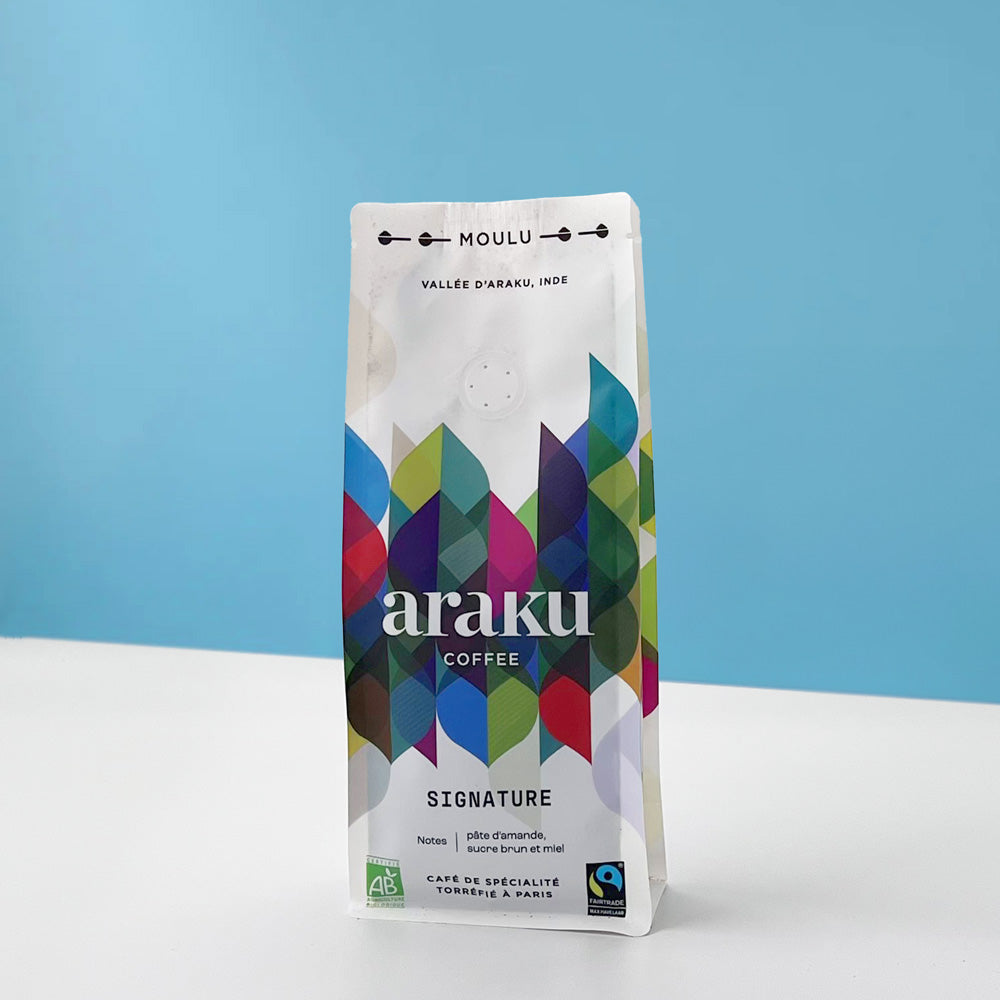 Café de spécialité Signature : café moulu 100% arabica
