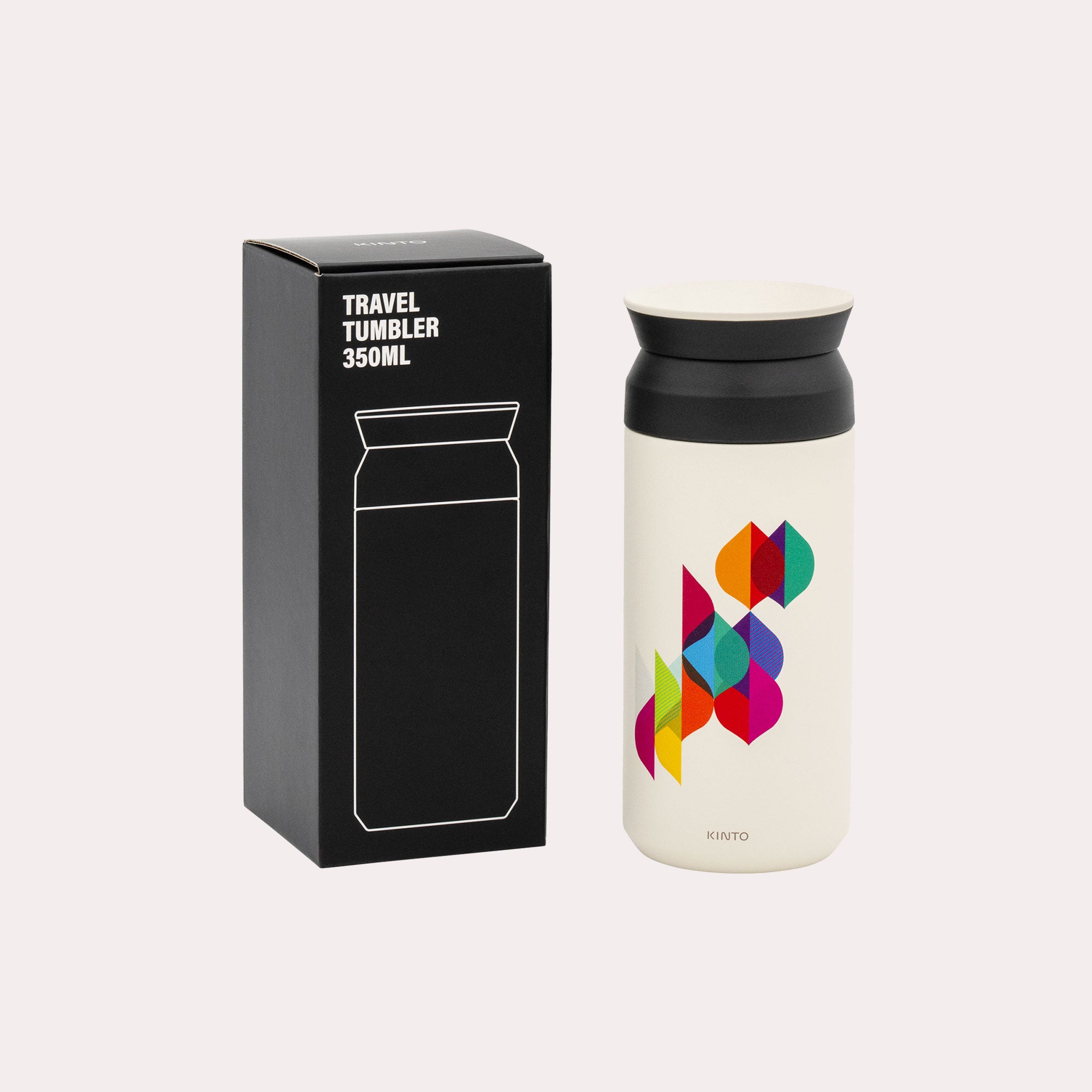 Kinto x Araku : thermos à café isotherme blanc